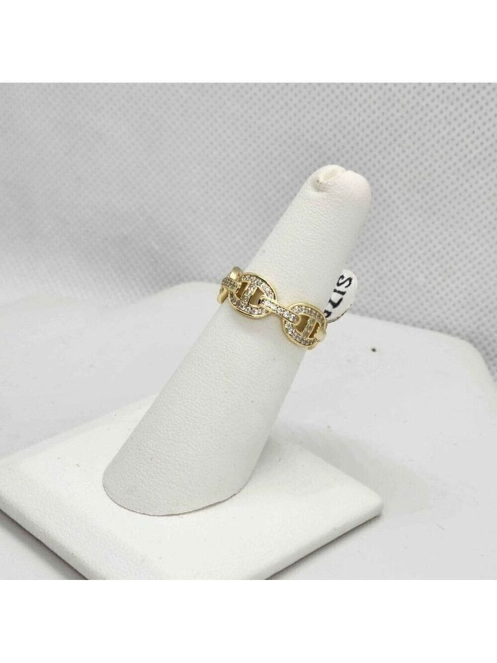 Brand New 925 Sterling Silver Marine Link Band Ring – Stylish & Bold